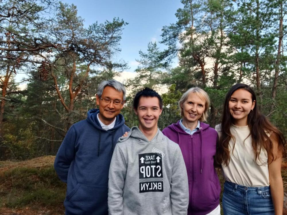 Yoshimuran perhe Suomessa kesälle 2021