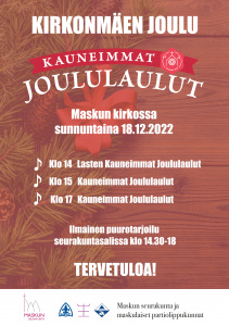 Kauneimmat Joululaulut Maskun kirkossa