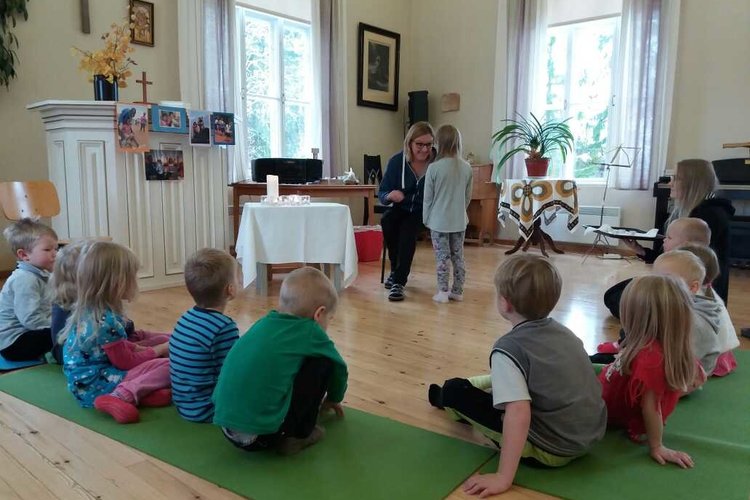 päiväkerholaisia